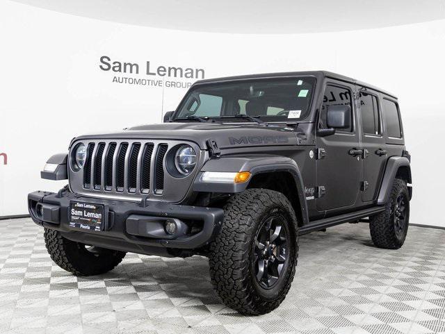 used 2019 Jeep Wrangler Unlimited car, priced at $29,400
