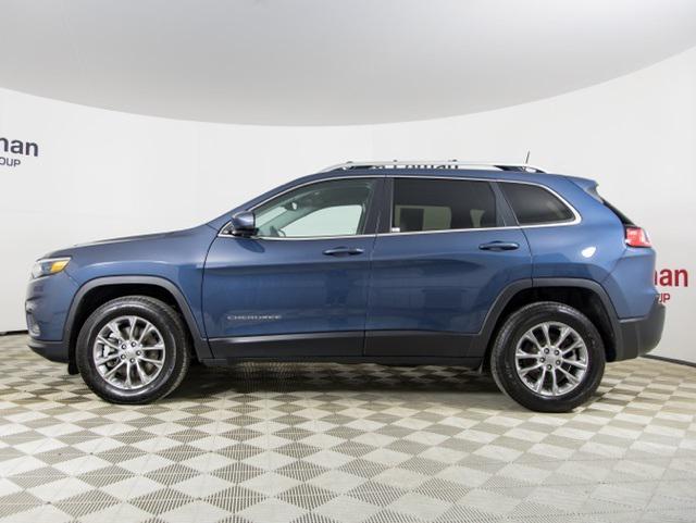 used 2021 Jeep Cherokee car, priced at $22,400