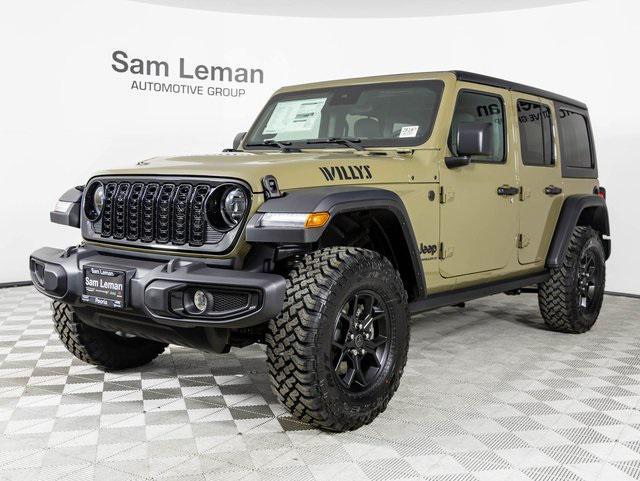 new 2025 Jeep Wrangler car, priced at $44,475