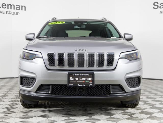 used 2021 Jeep Cherokee car, priced at $19,800