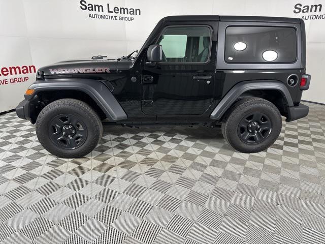 used 2024 Jeep Wrangler car, priced at $34,500