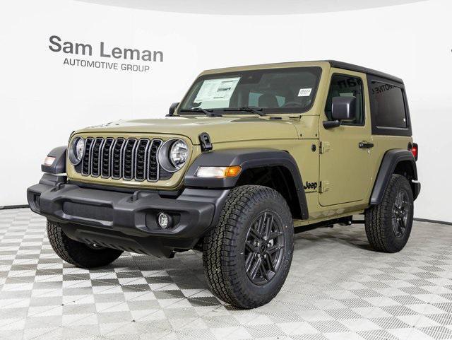 new 2025 Jeep Wrangler car, priced at $37,640