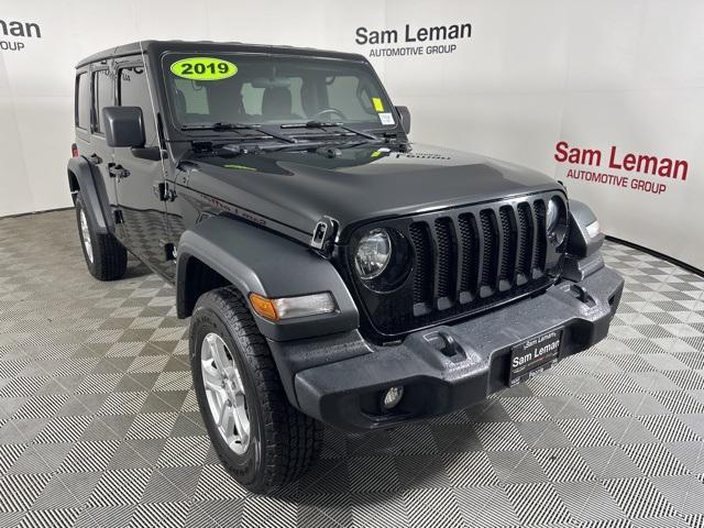 used 2019 Jeep Wrangler Unlimited car, priced at $27,400