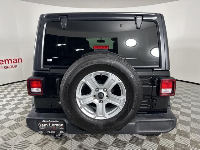 used 2019 Jeep Wrangler Unlimited car, priced at $27,400