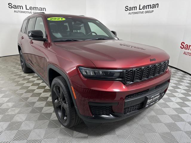 used 2021 Jeep Grand Cherokee L car, priced at $31,500