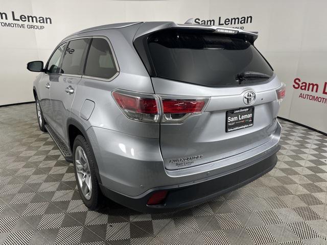 used 2015 Toyota Highlander car, priced at $16,900