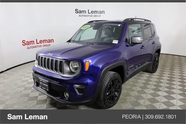 used 2021 Jeep Renegade car, priced at $20,295