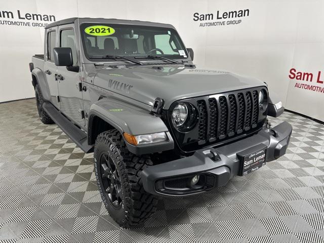 used 2021 Jeep Gladiator car, priced at $32,400