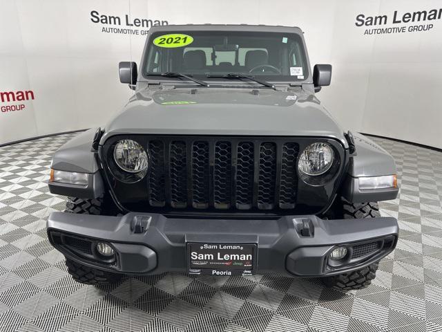 used 2021 Jeep Gladiator car, priced at $32,400