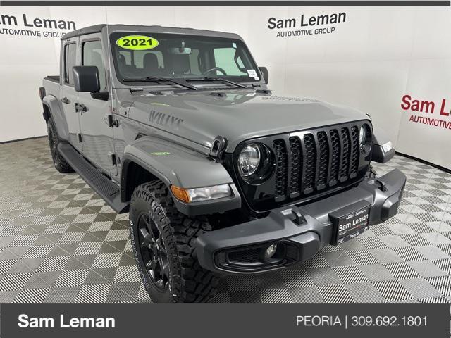 used 2021 Jeep Gladiator car, priced at $32,400