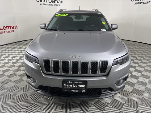 used 2021 Jeep Cherokee car, priced at $23,900