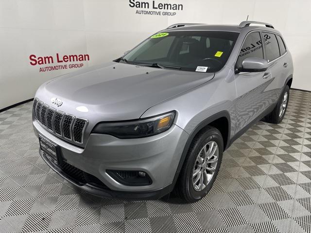 used 2021 Jeep Cherokee car, priced at $23,900