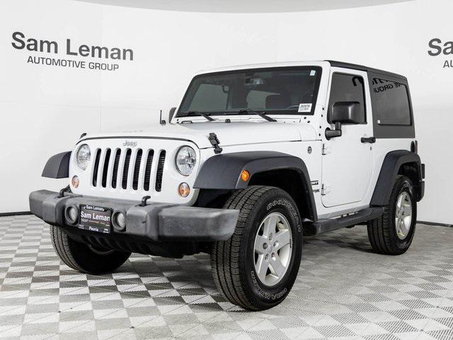 used 2018 Jeep Wrangler JK car, priced at $21,250