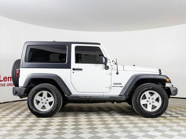 used 2018 Jeep Wrangler JK car, priced at $21,250