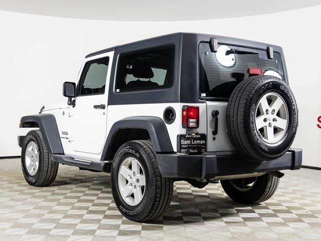 used 2018 Jeep Wrangler JK car, priced at $21,250