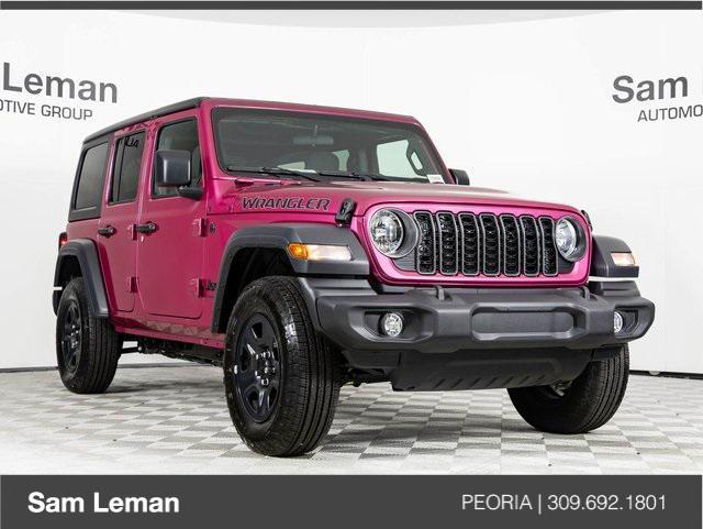 used 2024 Jeep Wrangler car, priced at $39,295