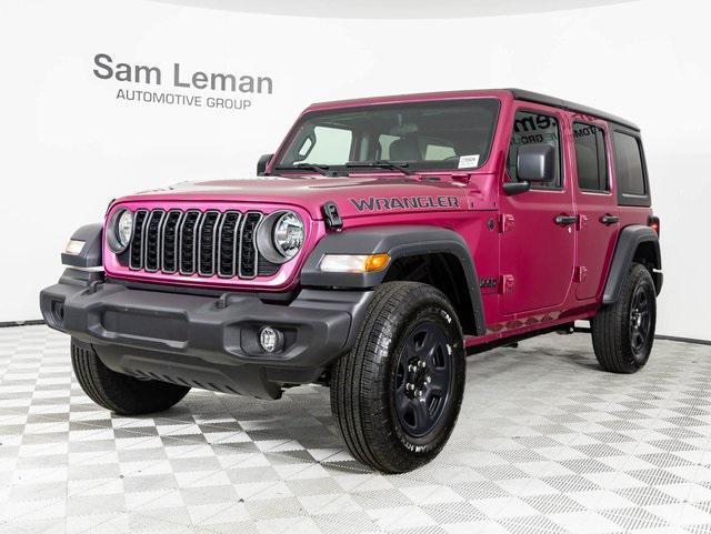 used 2024 Jeep Wrangler car, priced at $39,295