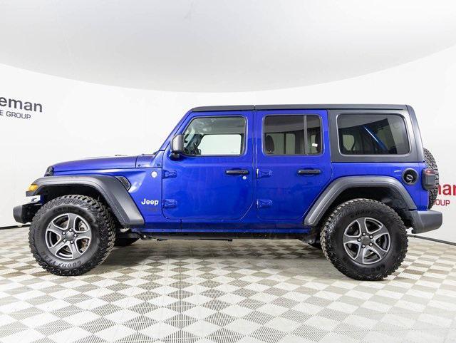 used 2019 Jeep Wrangler Unlimited car, priced at $26,500