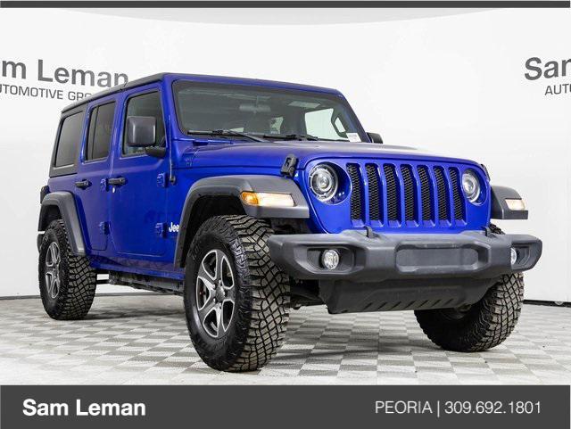 used 2019 Jeep Wrangler Unlimited car, priced at $26,500