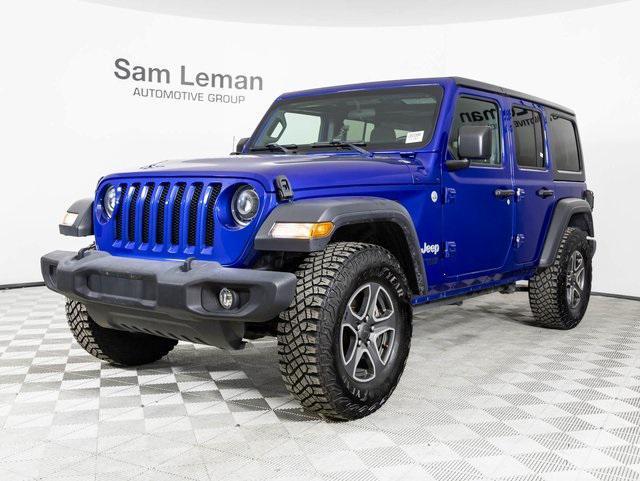 used 2019 Jeep Wrangler Unlimited car, priced at $26,500