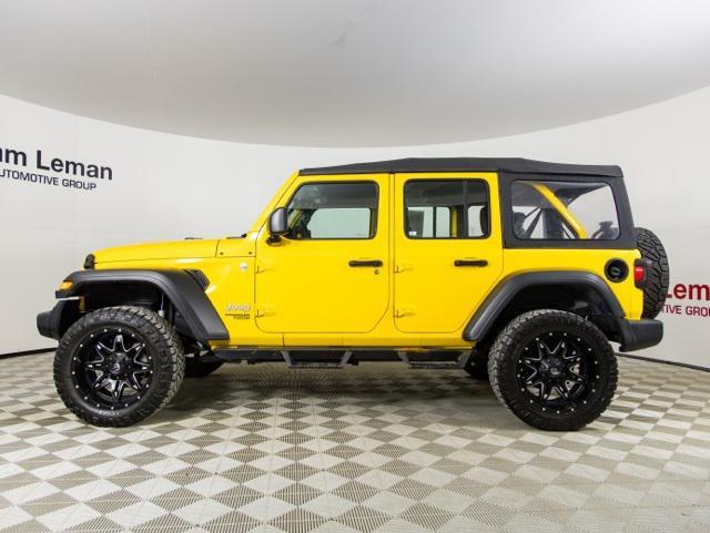 used 2019 Jeep Wrangler Unlimited car, priced at $26,500