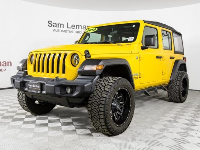 used 2019 Jeep Wrangler Unlimited car, priced at $26,500