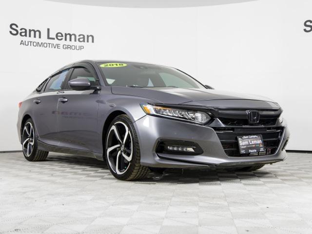 used 2018 Honda Accord car, priced at $19,200