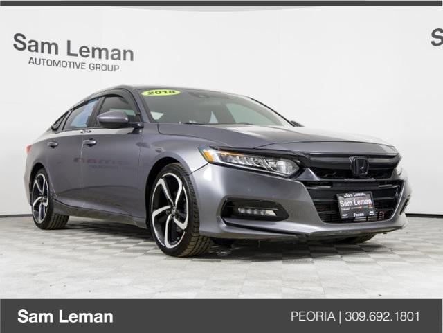 used 2018 Honda Accord car, priced at $19,200