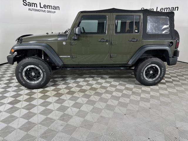 used 2015 Jeep Wrangler Unlimited car, priced at $16,995