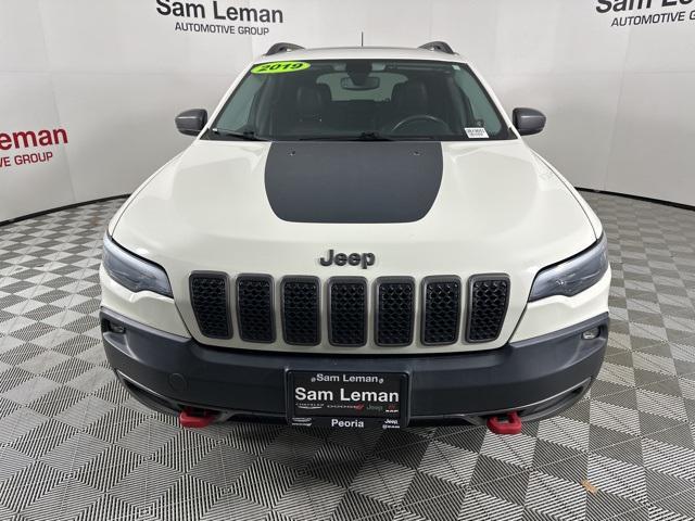 used 2019 Jeep Cherokee car, priced at $18,500