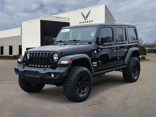 used 2020 Jeep Wrangler Unlimited car, priced at $30,255