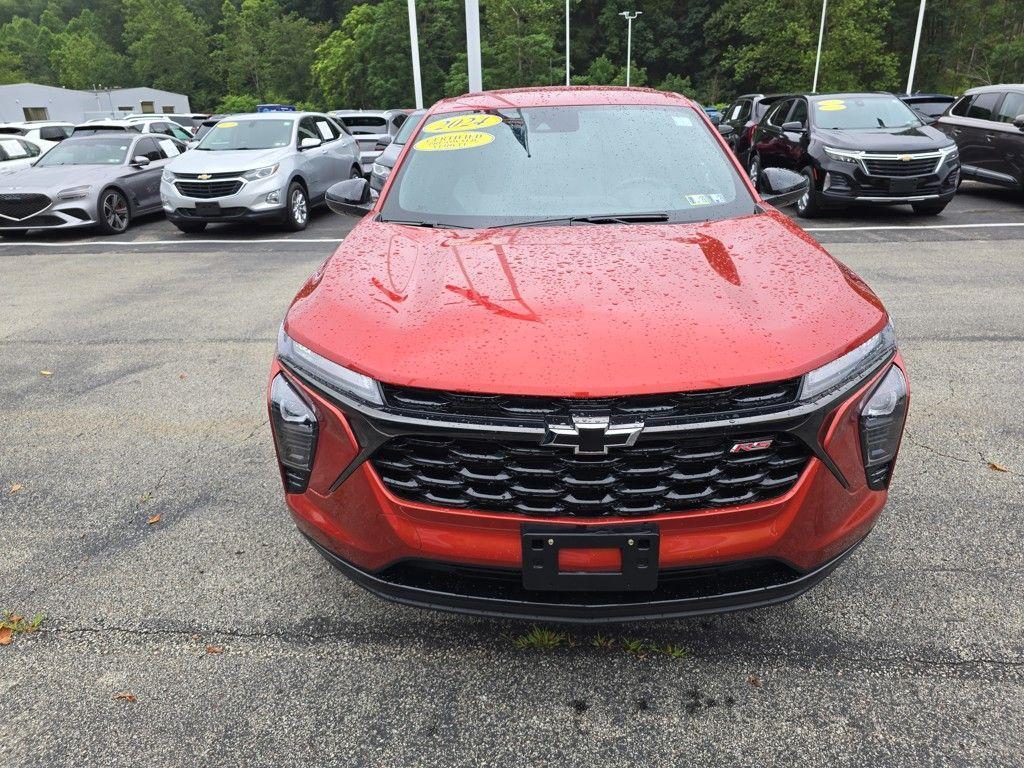 used 2024 Chevrolet Trax car, priced at $23,498