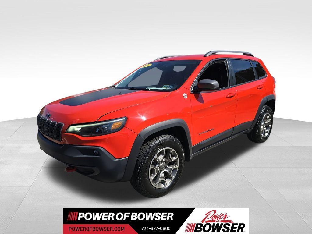 used 2021 Jeep Cherokee car, priced at $21,519