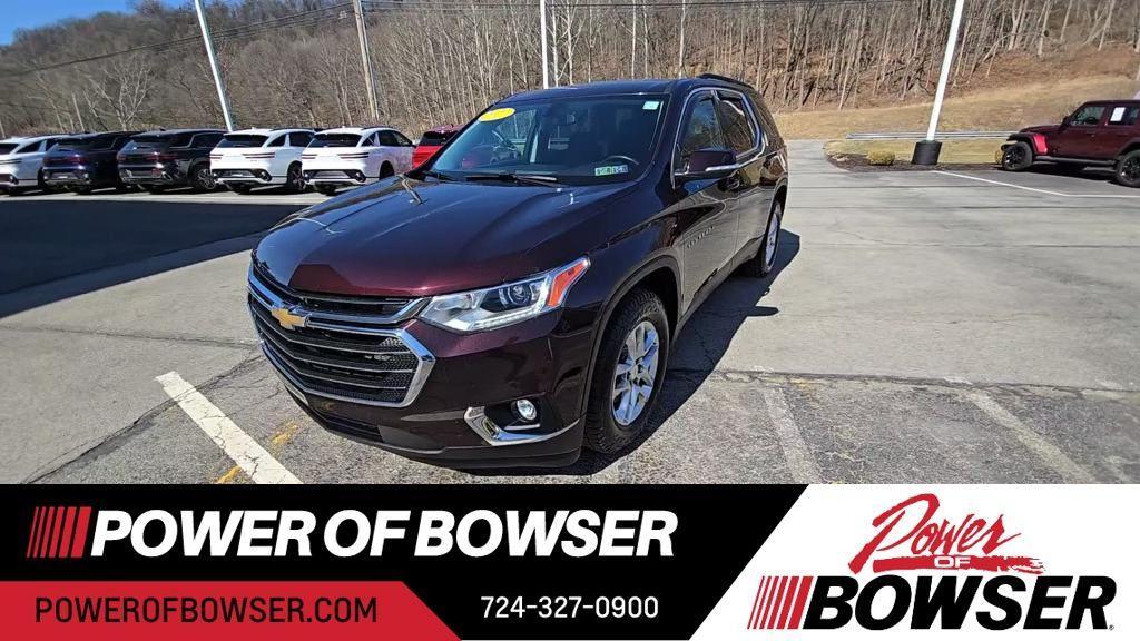 used 2021 Chevrolet Traverse car, priced at $24,521