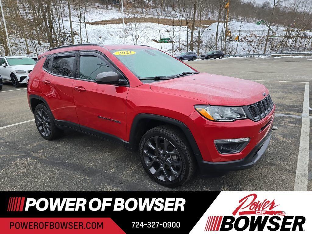 used 2021 Jeep Compass car, priced at $20,399