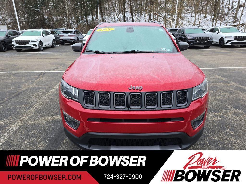 used 2021 Jeep Compass car, priced at $20,399