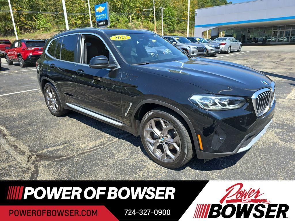 used 2022 BMW X3 car, priced at $27,995