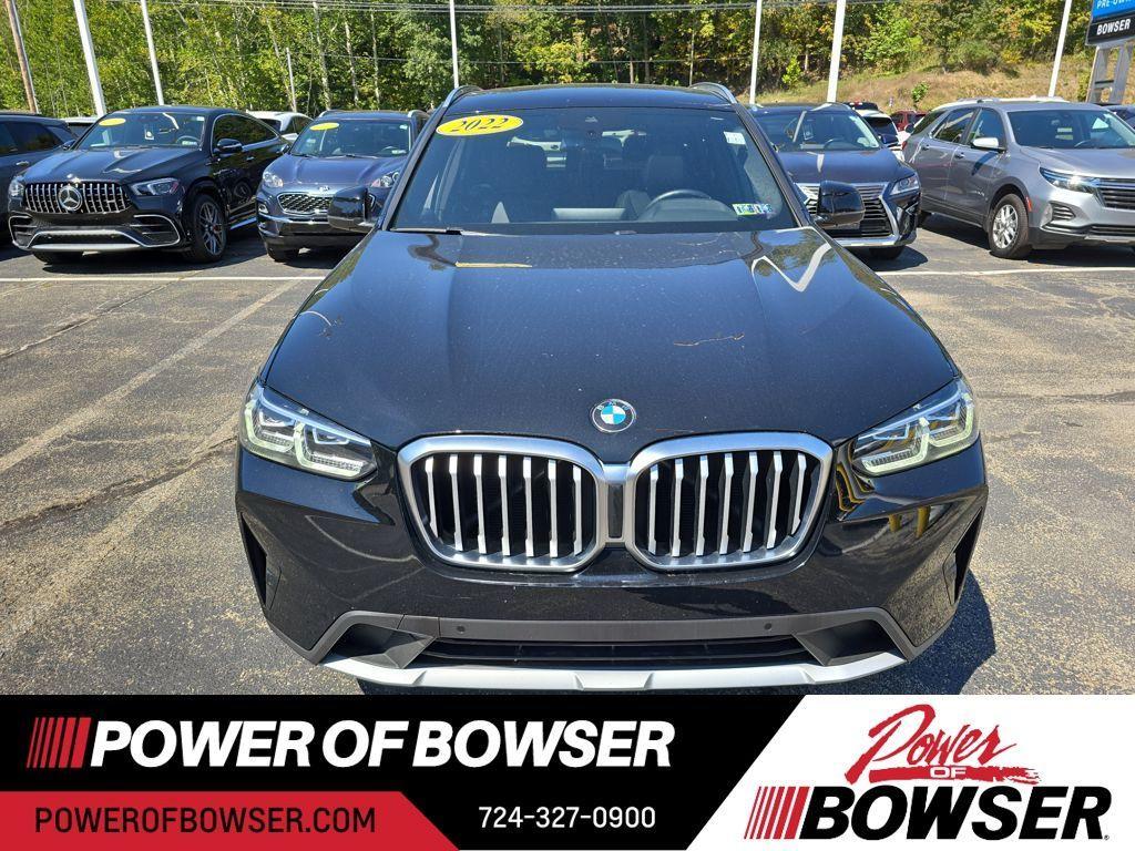 used 2022 BMW X3 car, priced at $27,995