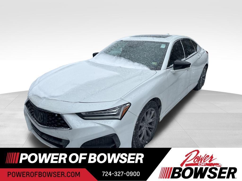 used 2021 Acura TLX car, priced at $24,875