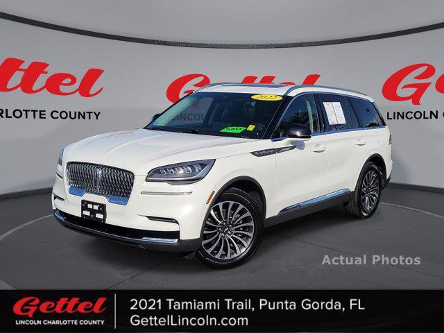 used 2022 Lincoln Aviator car, priced at $47,799