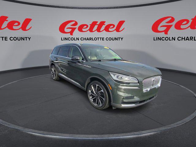 used 2022 Lincoln Aviator car, priced at $45,990