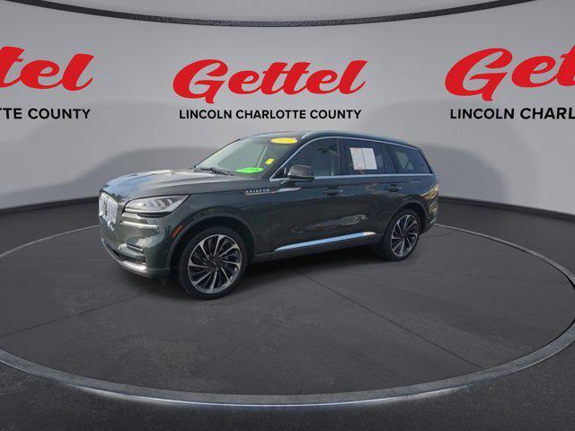 used 2022 Lincoln Aviator car, priced at $45,990