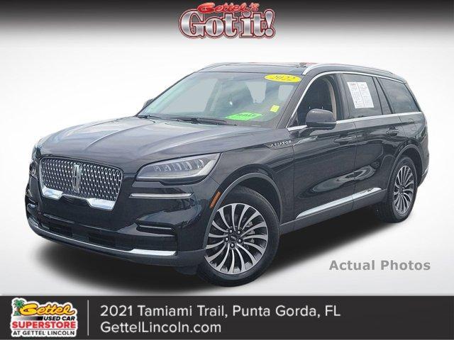 used 2022 Lincoln Aviator car, priced at $45,990