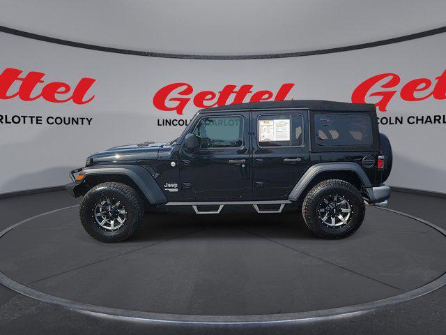 used 2018 Jeep Wrangler Unlimited car, priced at $27,499