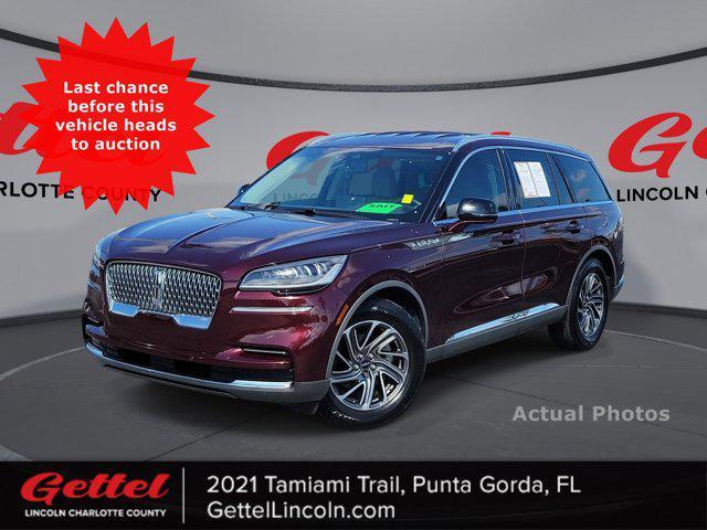 used 2021 Lincoln Aviator car, priced at $32,036