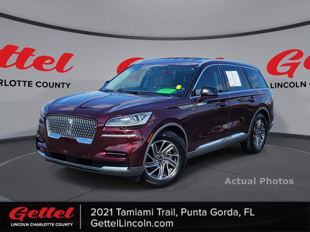 used 2021 Lincoln Aviator car, priced at $32,036