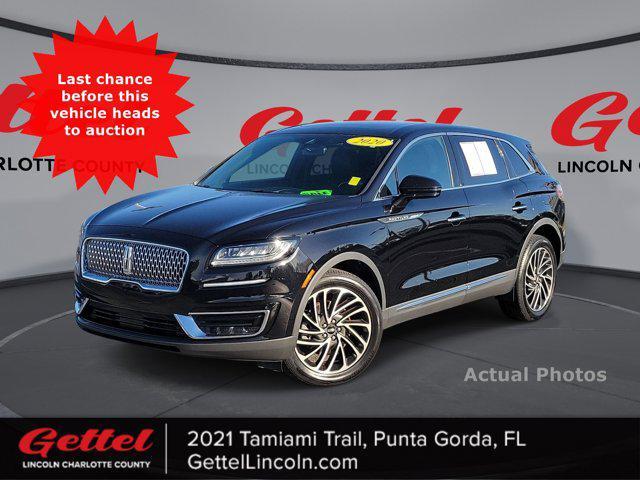 used 2020 Lincoln Nautilus car, priced at $27,050