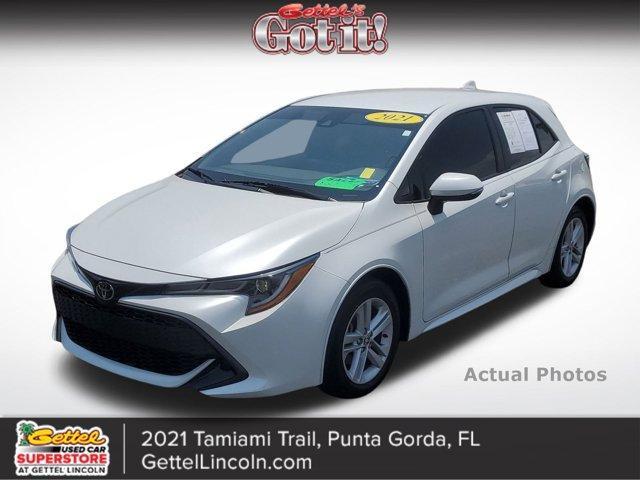 used 2021 Toyota Corolla Hatchback car, priced at $20,491