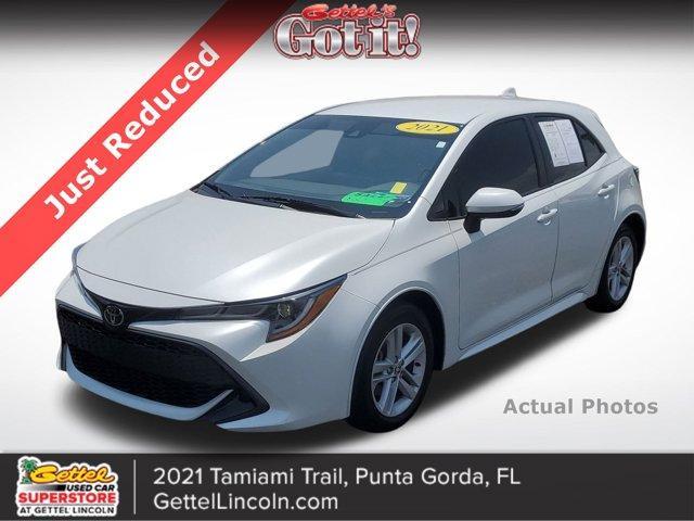 used 2021 Toyota Corolla Hatchback car, priced at $19,977