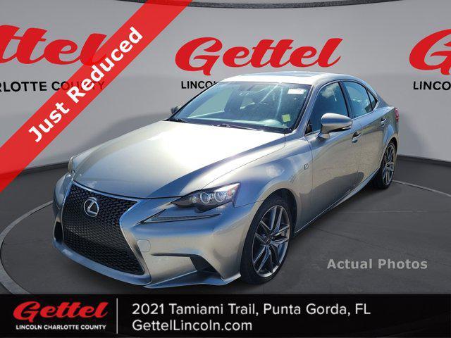 used 2015 Lexus IS 250 car, priced at $16,956